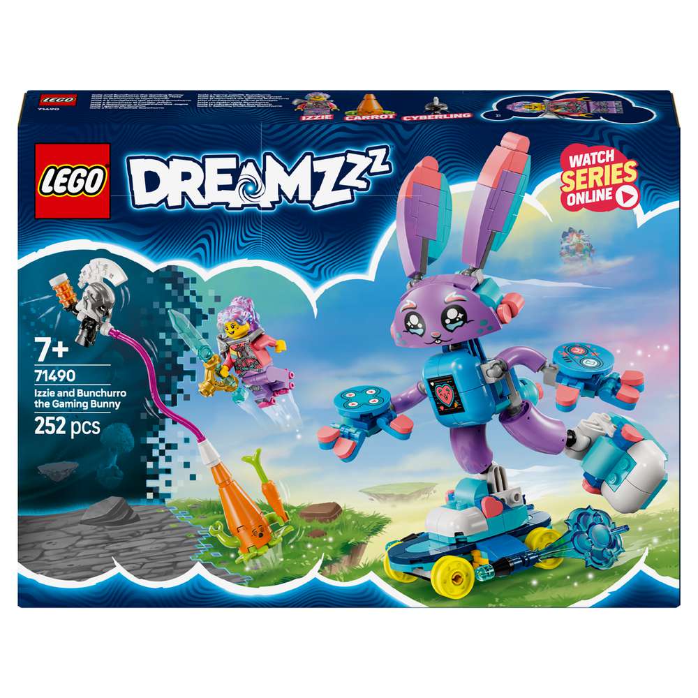 Produktabbildung Lego LEGO DREAMZzz Izzie und Bunchurro der Gaming-Hase 71490