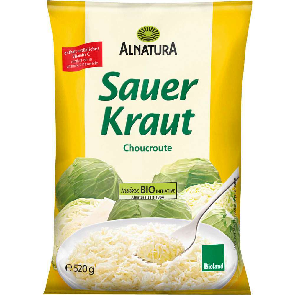 Produktabbildung Alnatura Bio Sauerkraut