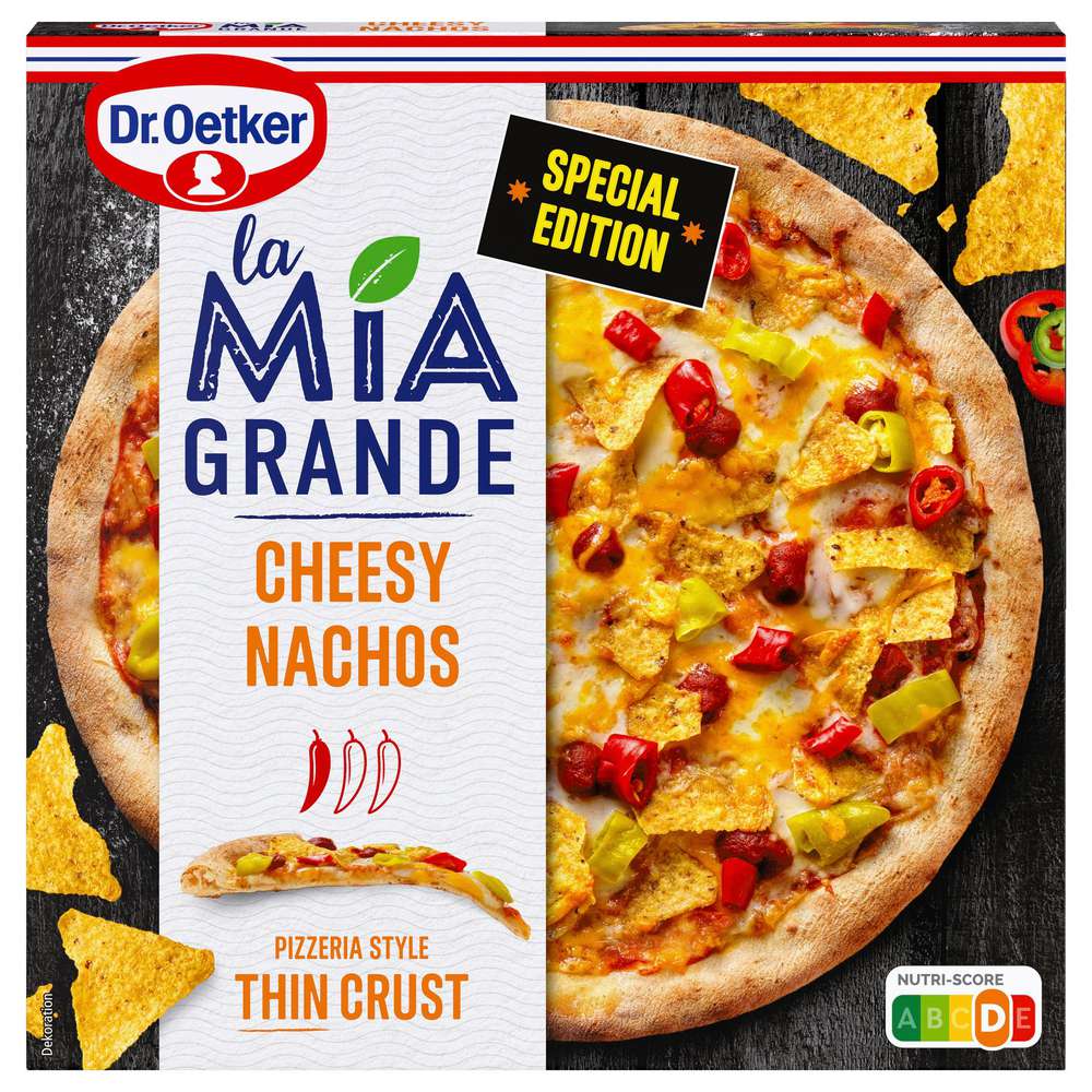 Produktabbildung Dr. Oetker Pizza La Mia Grande, Cheesy Nachos