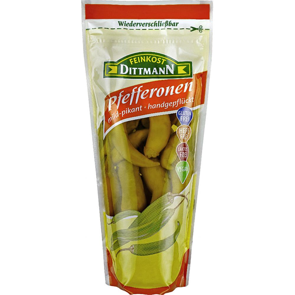 Produktabbildung keine Marke Feinkost Dittmann Pfefferonen, 500 g
