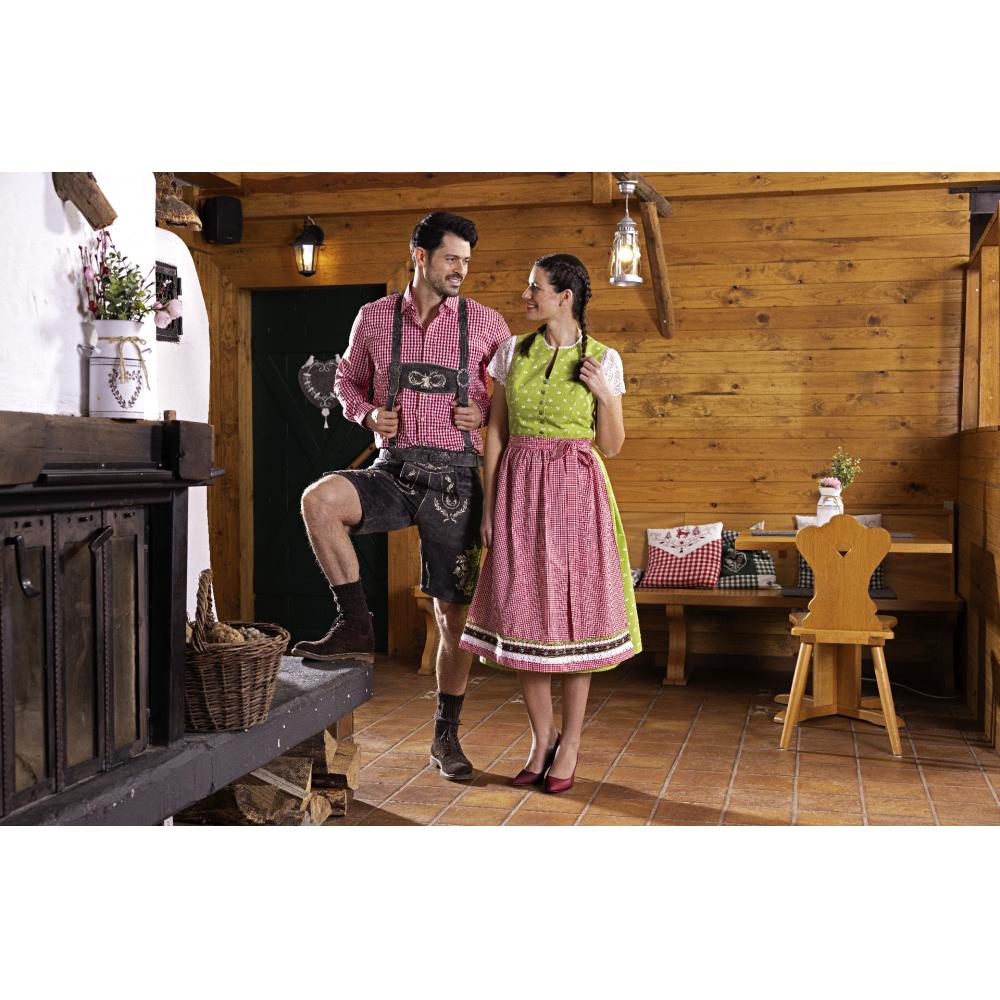 Produktabbildung keine Marke Herren-Lederhose mit Gürtel, je Artikel
