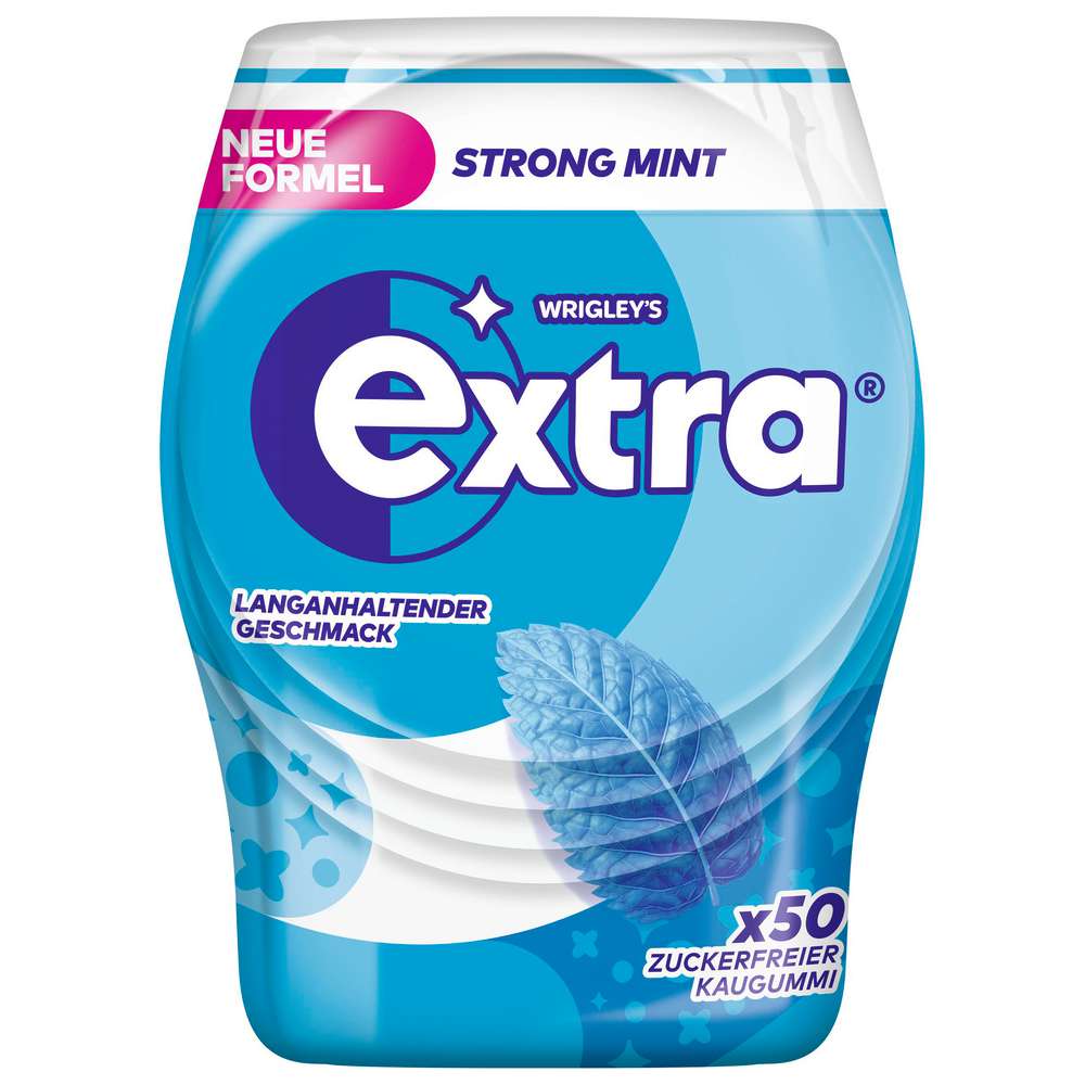 Produktabbildung Wrigley's Kaugummi Extra, Strong Mint