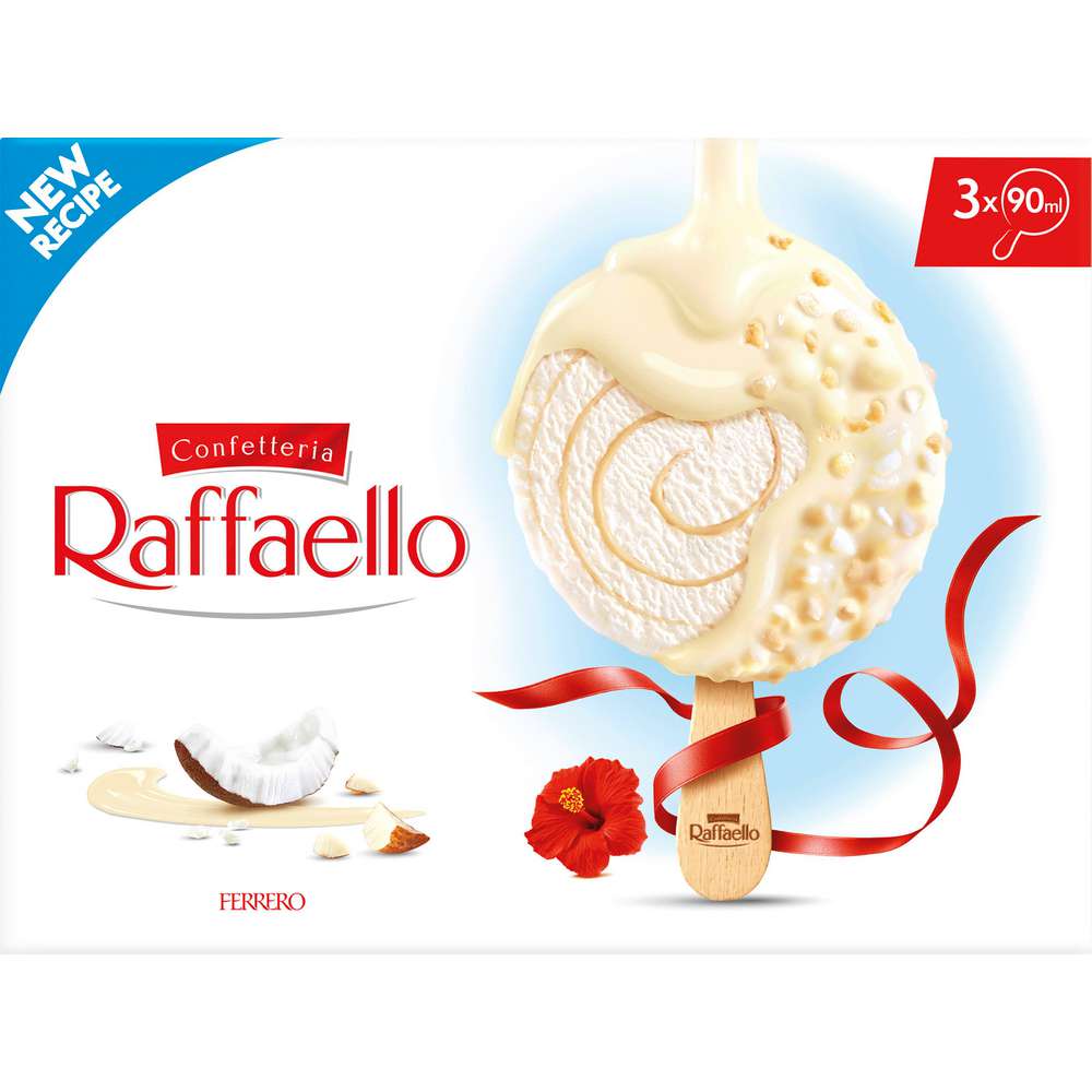 Produktabbildung Raffaello Stiel-Eis, Raffaello Confetteria