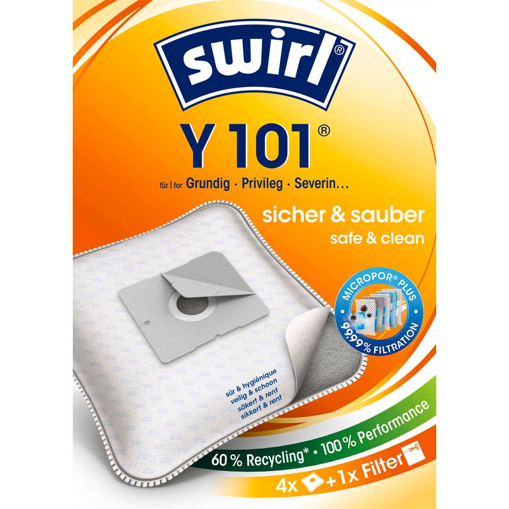 Produktabbildung Swirl Staubsauger Beutel Y101