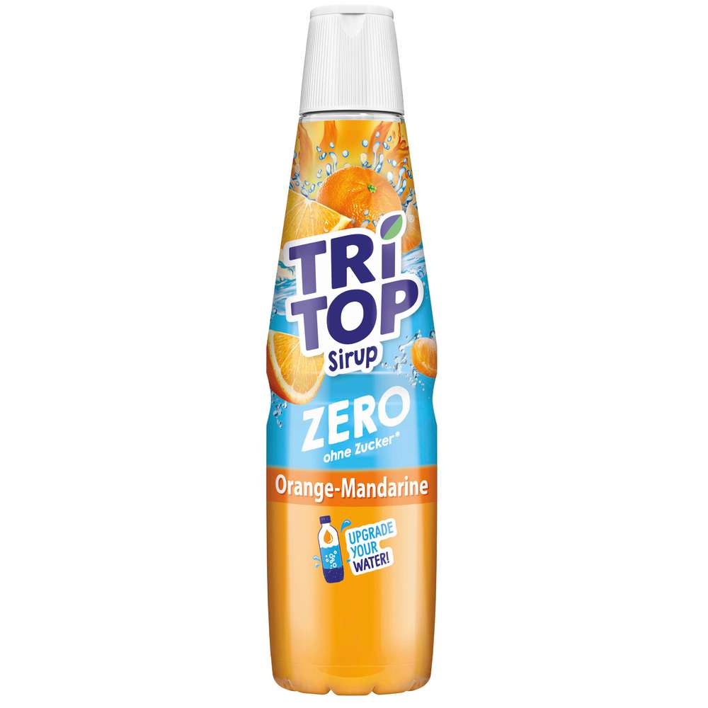 Produktabbildung Tri Top Sirup Zero, Orange-Mandarine
