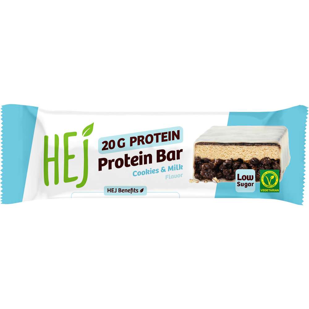 Produktabbildung hej Protein Bar Cookies & Milk