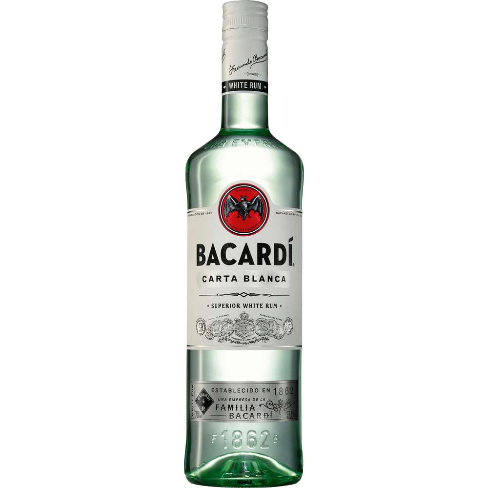 Produktabbildung Bacardi Rum Carta Blanca 37,5%