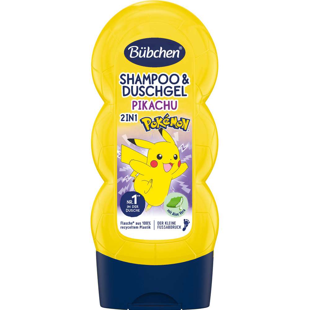 Produktabbildung Bübchen Kids, 2in1 Shampoo & Duschgel, Pikachu