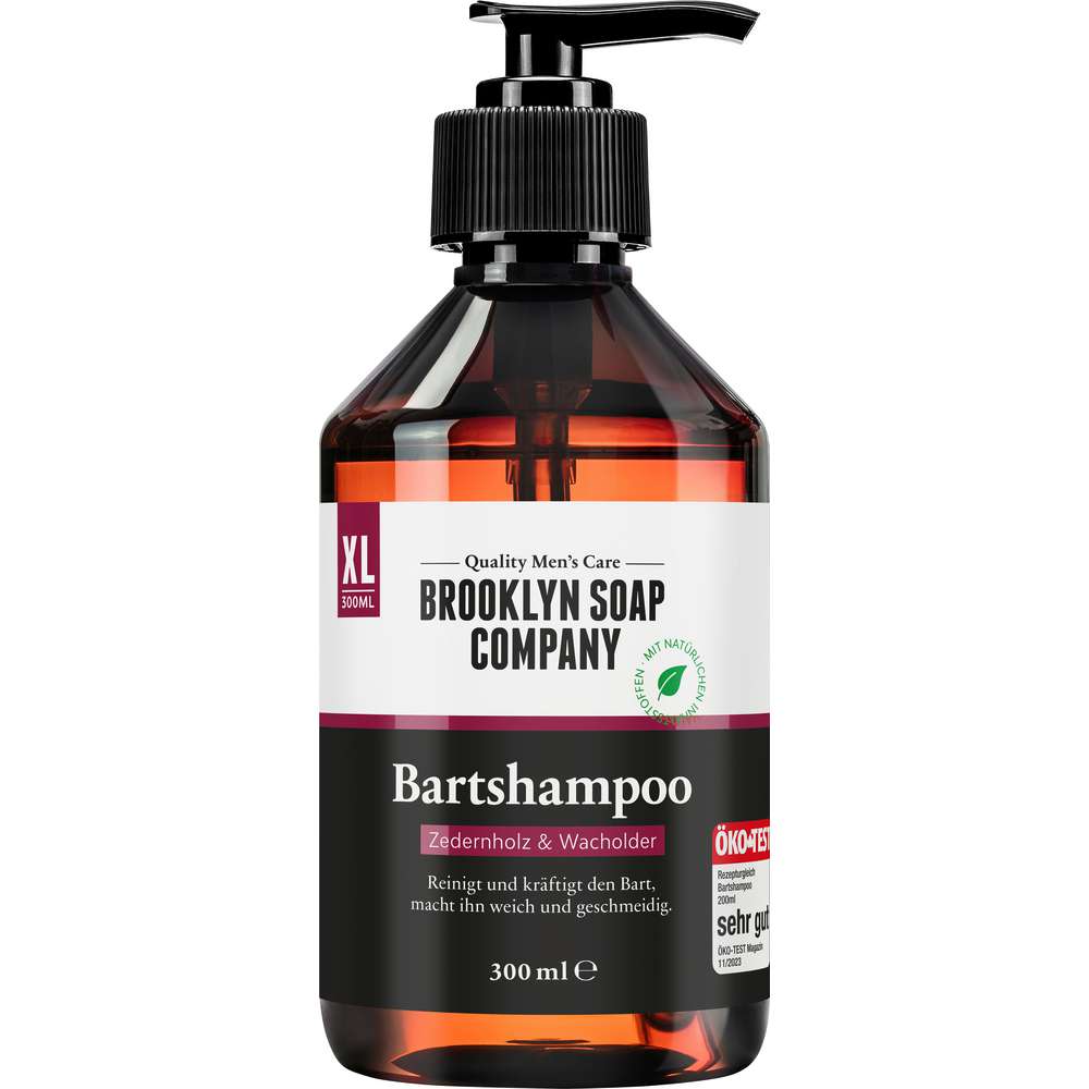 Produktabbildung Brooklyn Bartshampoo, Zedernholz & Wacholder
