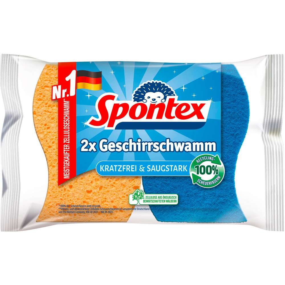 Produktabbildung Spontex Geschirrschwamm, 2er-Set