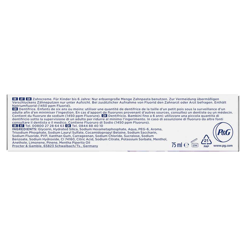 Produktabbildung Oral-B Zahncreme 3D White Luxe Perfection