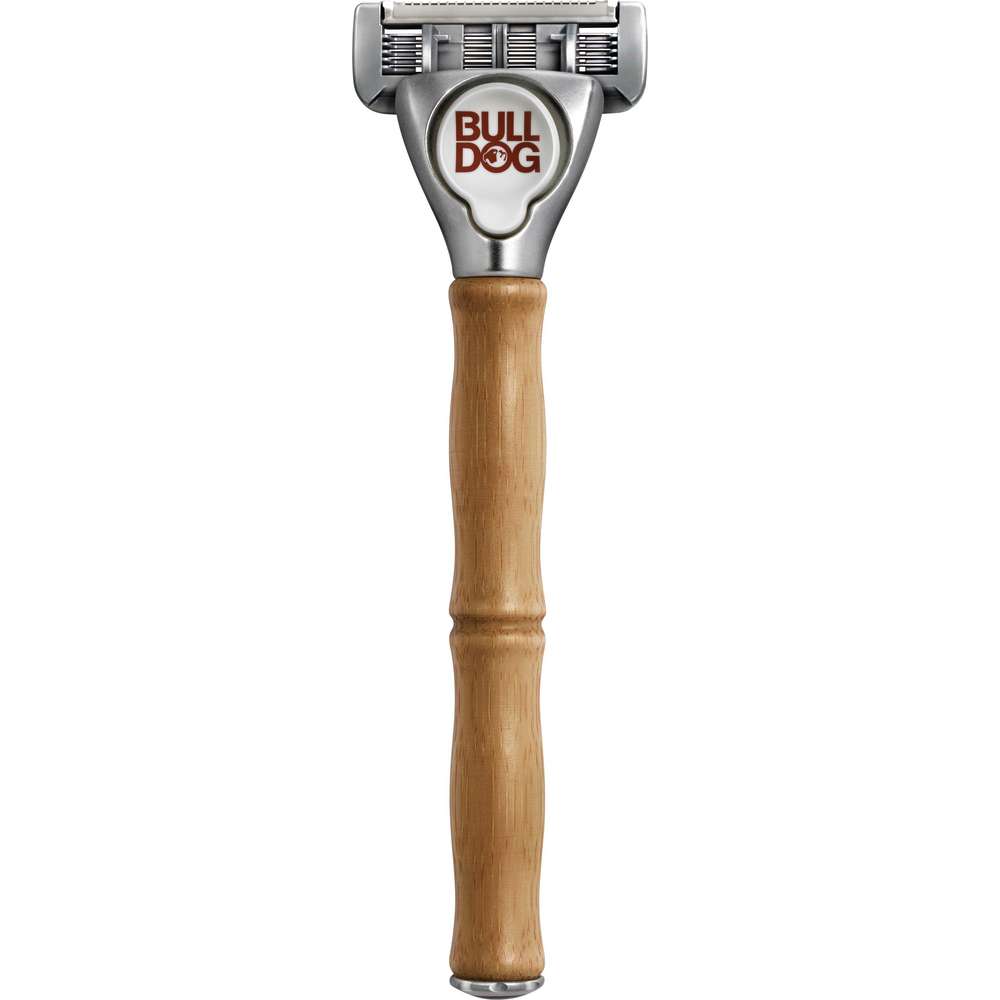 Produktabbildung Bulldog Rasierer, Original mit Bambusgriff, mit Ersatzklinge