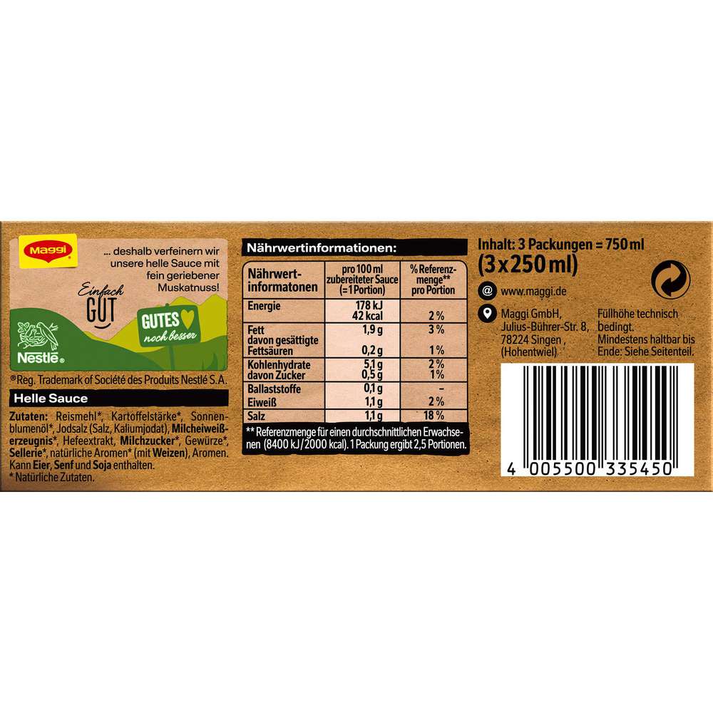 Produktabbildung Maggi Bratensoße, Hell