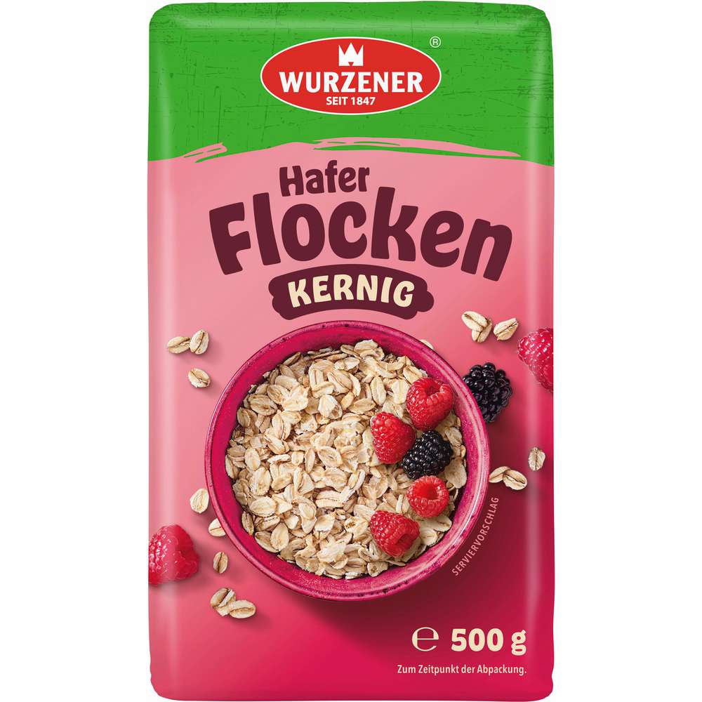 Produktabbildung Wurzener Haferflocken, kernig