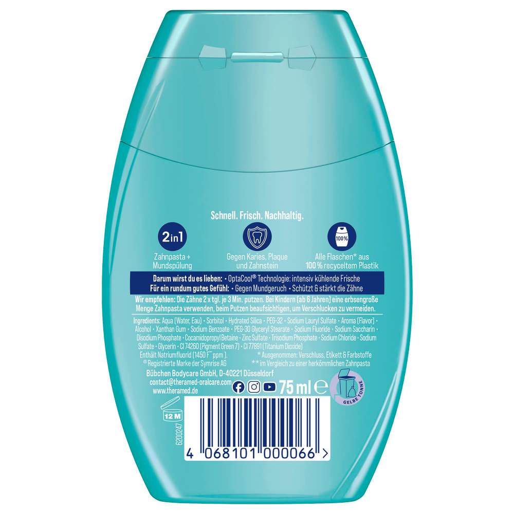 Produktabbildung Theramed Zahnpasta-Gel Atem Frisch