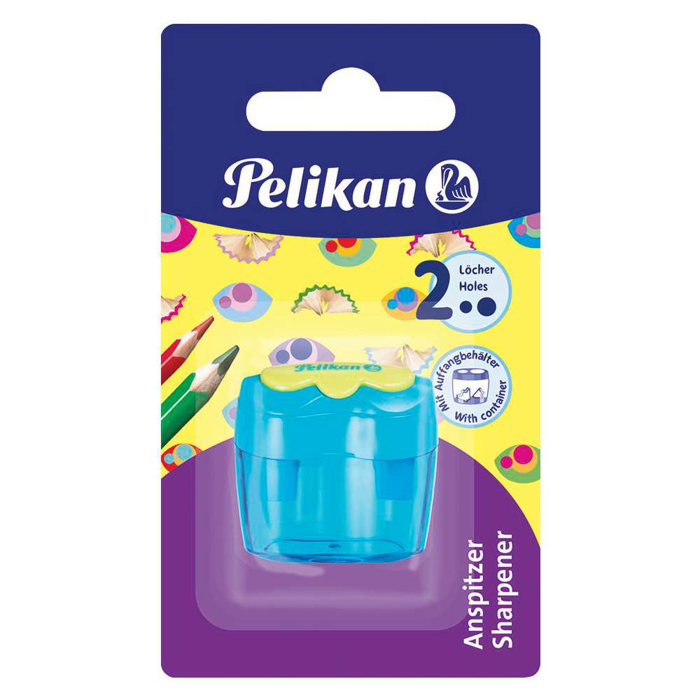 Produktabbildung Pelikan Doppeldosen-Anspitzer Flower versch. Farben