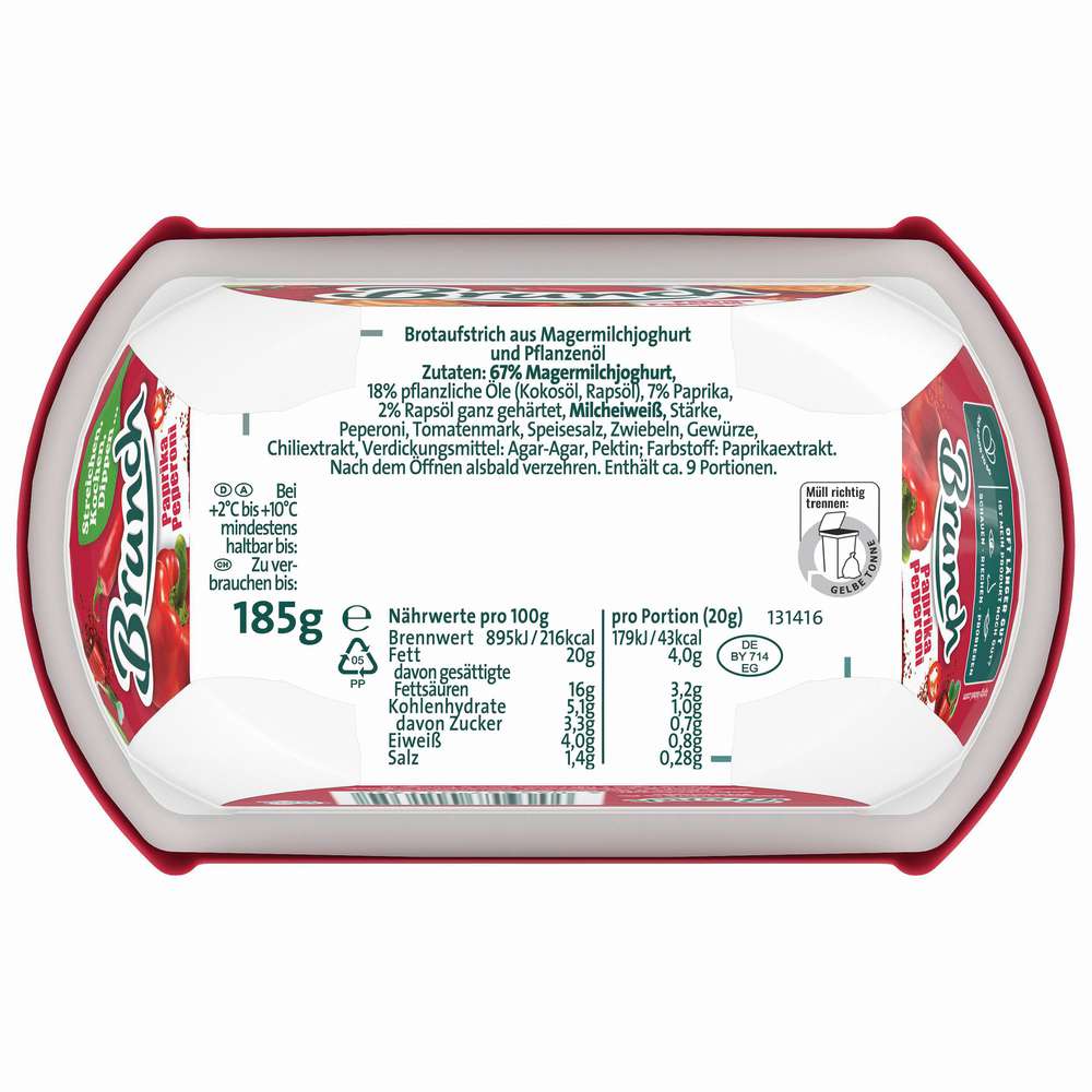Produktabbildung Brunch Brotaufstrich, Peperoni