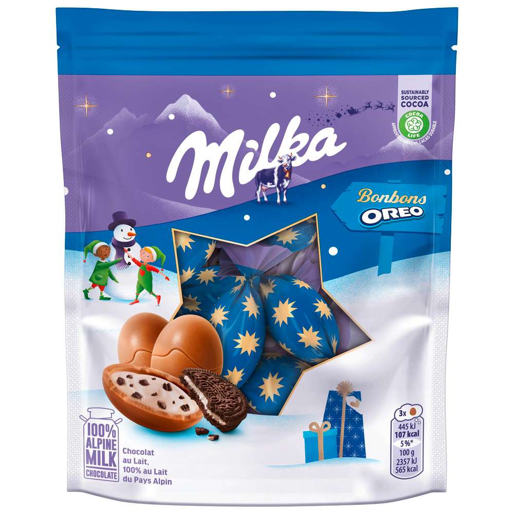 Produktabbildung Milka Weihnachtsbonbon Oreo 