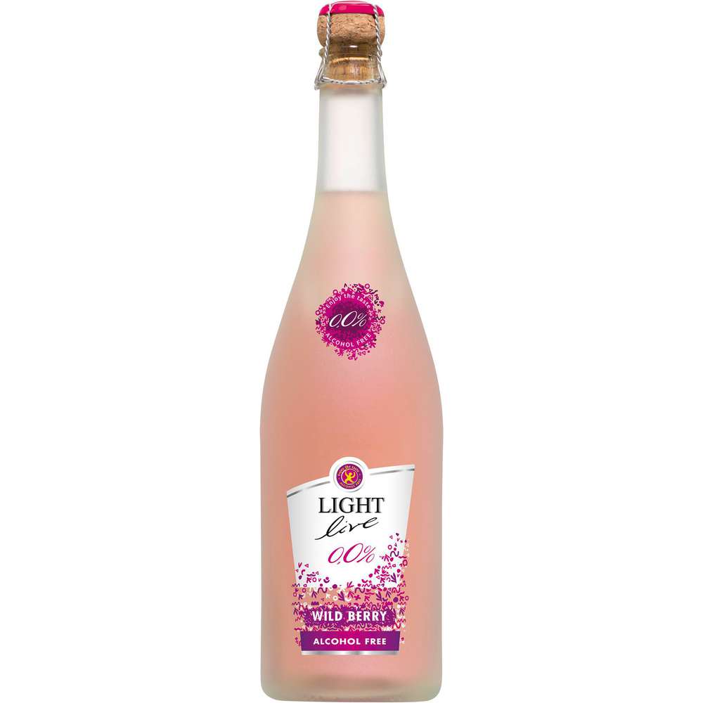 Produktabbildung Light Live Wild Berry alkoholfrei