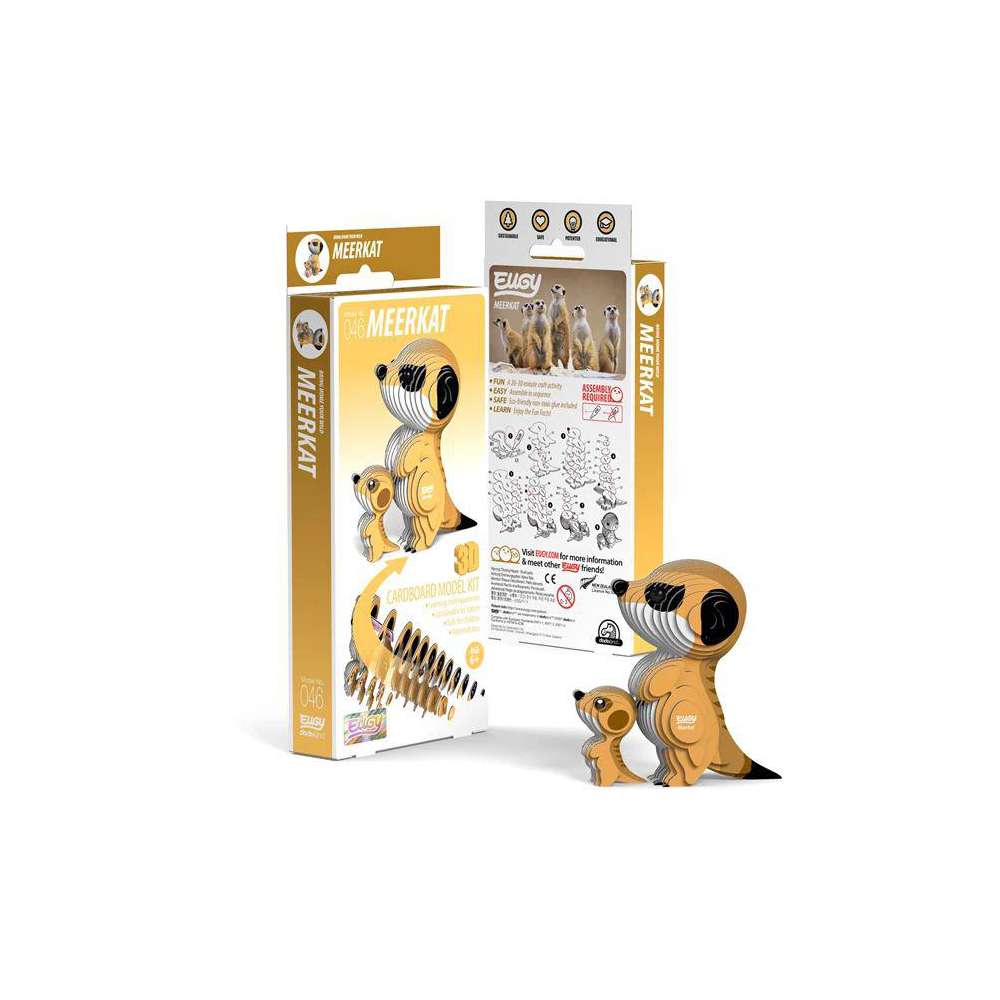 Produktabbildung Carletto 3D Bastelset Erdmännchen