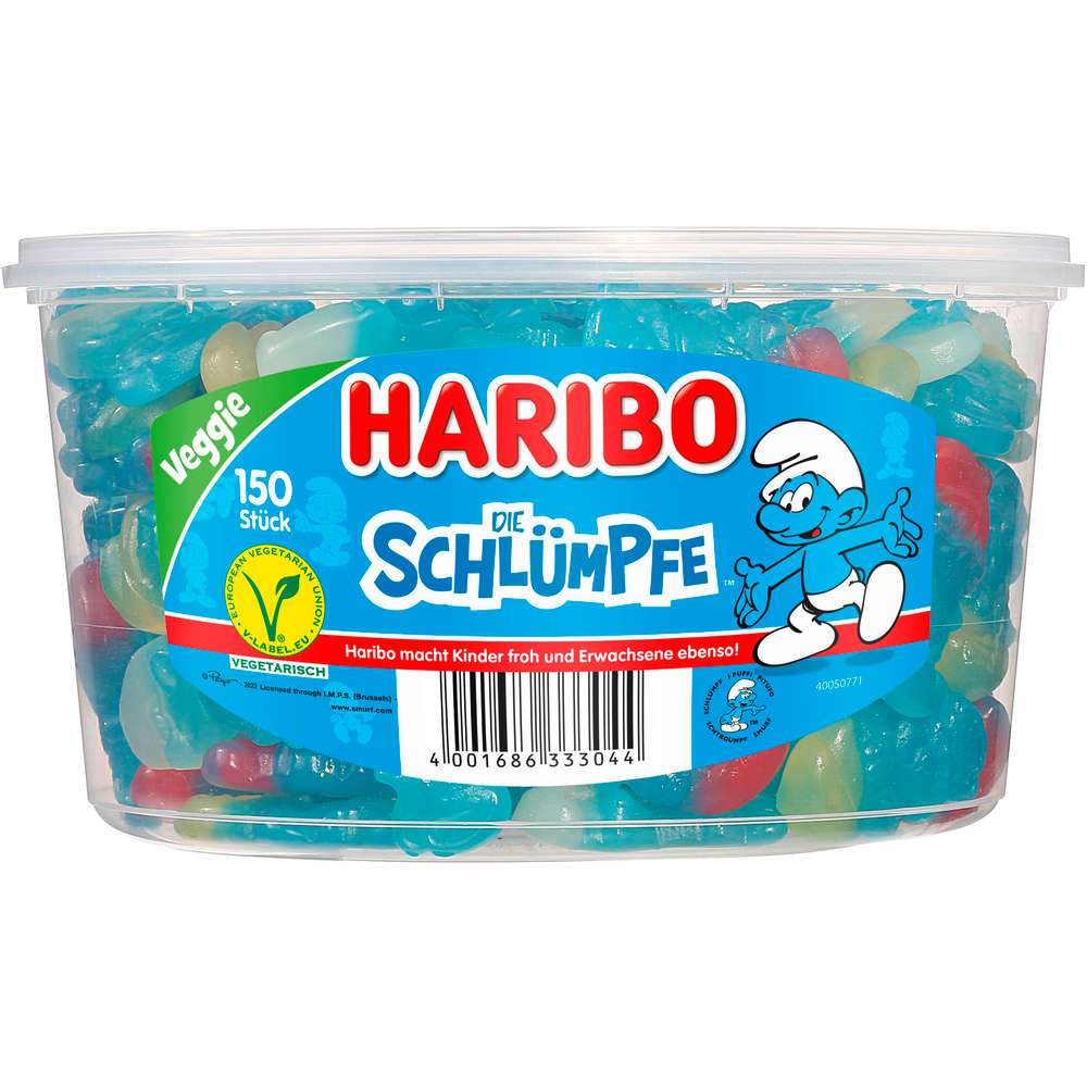 Produktabbildung Haribo Fruchtgummi Schlümpfe