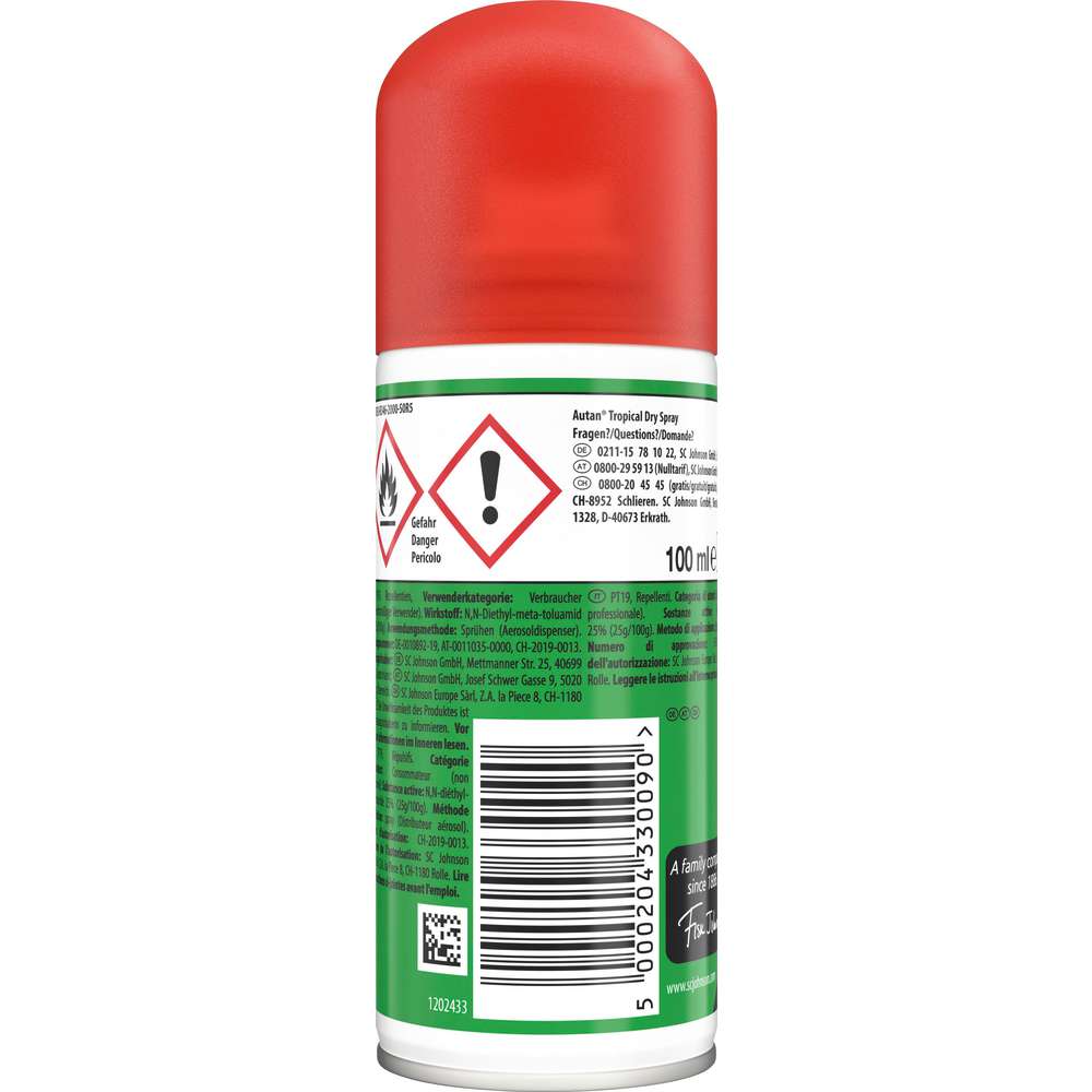 Produktabbildung Autan Mückenschutz Tropical 