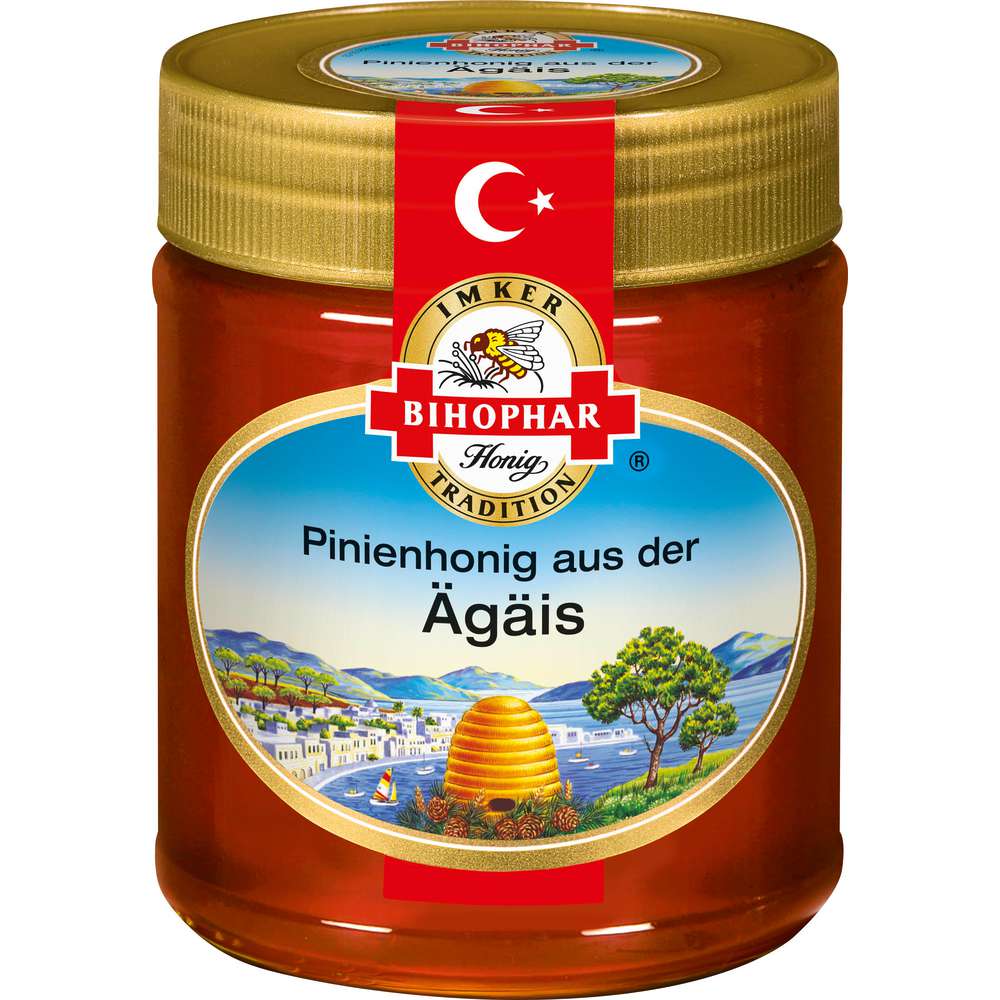 Produktabbildung Bihophar Pinienhonig aus Ägäis