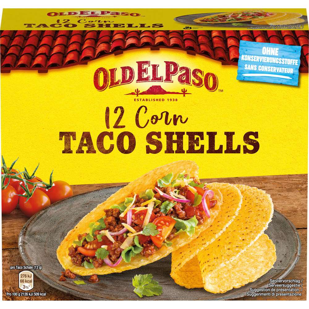 Produktabbildung Old el Paso Taco Shells