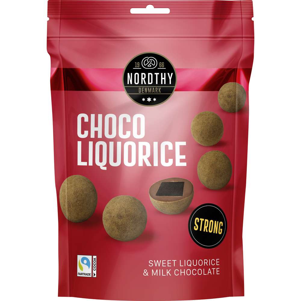 Produktabbildung Nordthy Pralinen Choco Liquorice strong