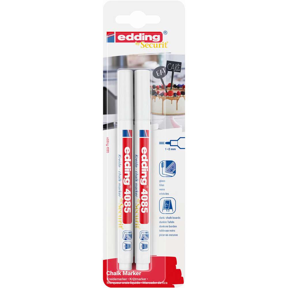 Produktabbildung Edding Kreidemarker weiß