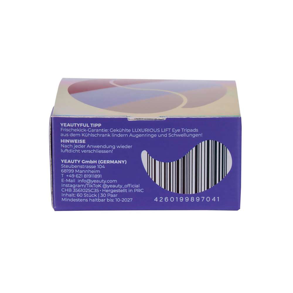 Produktabbildung Yeauty Luxurious Lift Eye Pads Tiegel