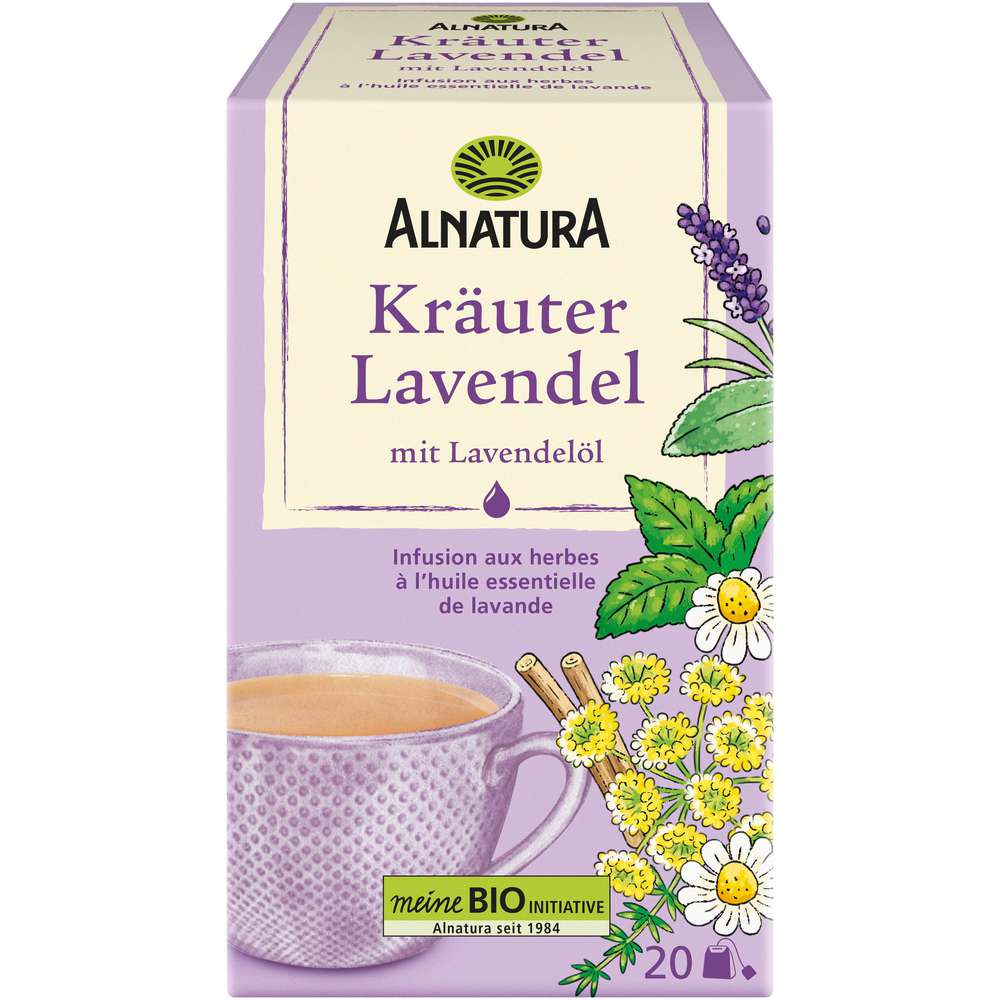 Produktabbildung Alnatura Bio Kräutertee, Lavendel
