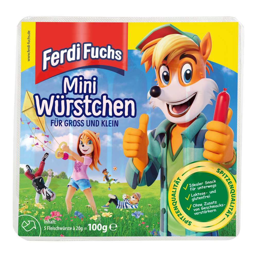 Produktabbildung Ferdi Fuchs Mini Würstchen