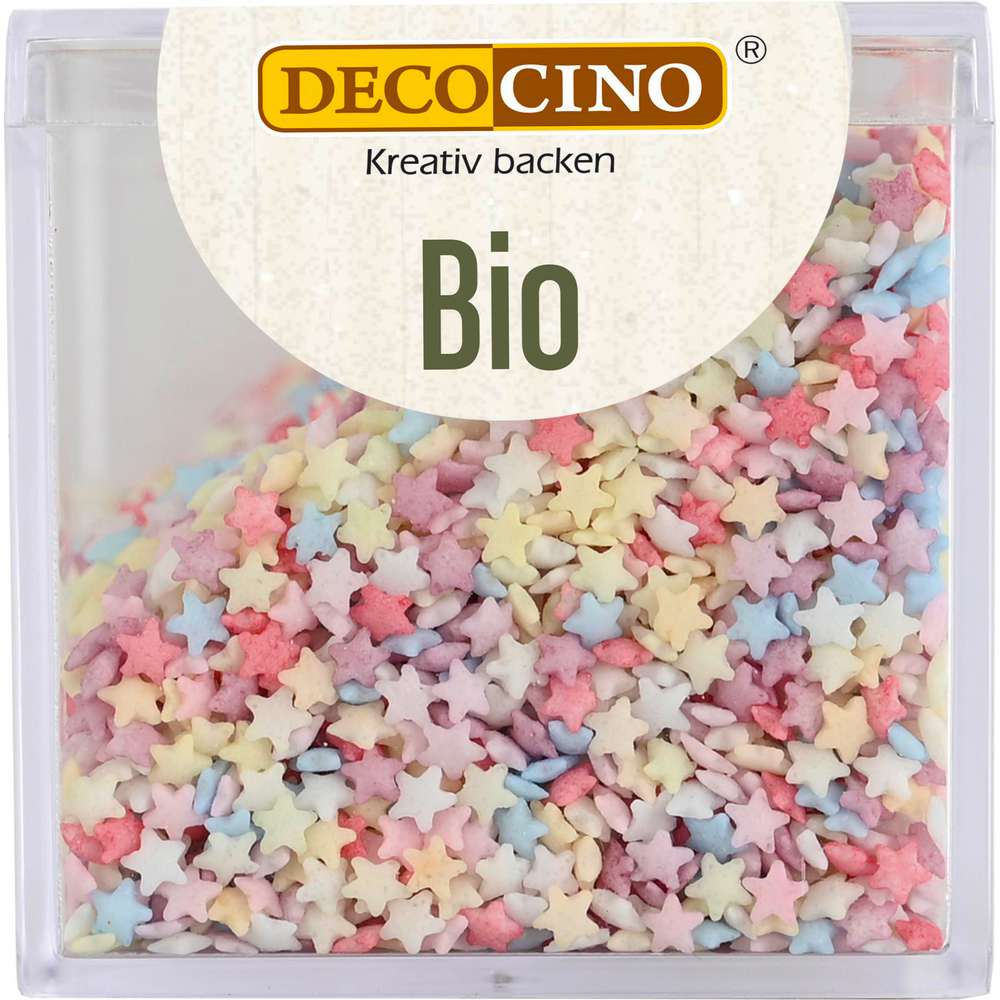 Produktabbildung Decocino Bio Streudekor Stars