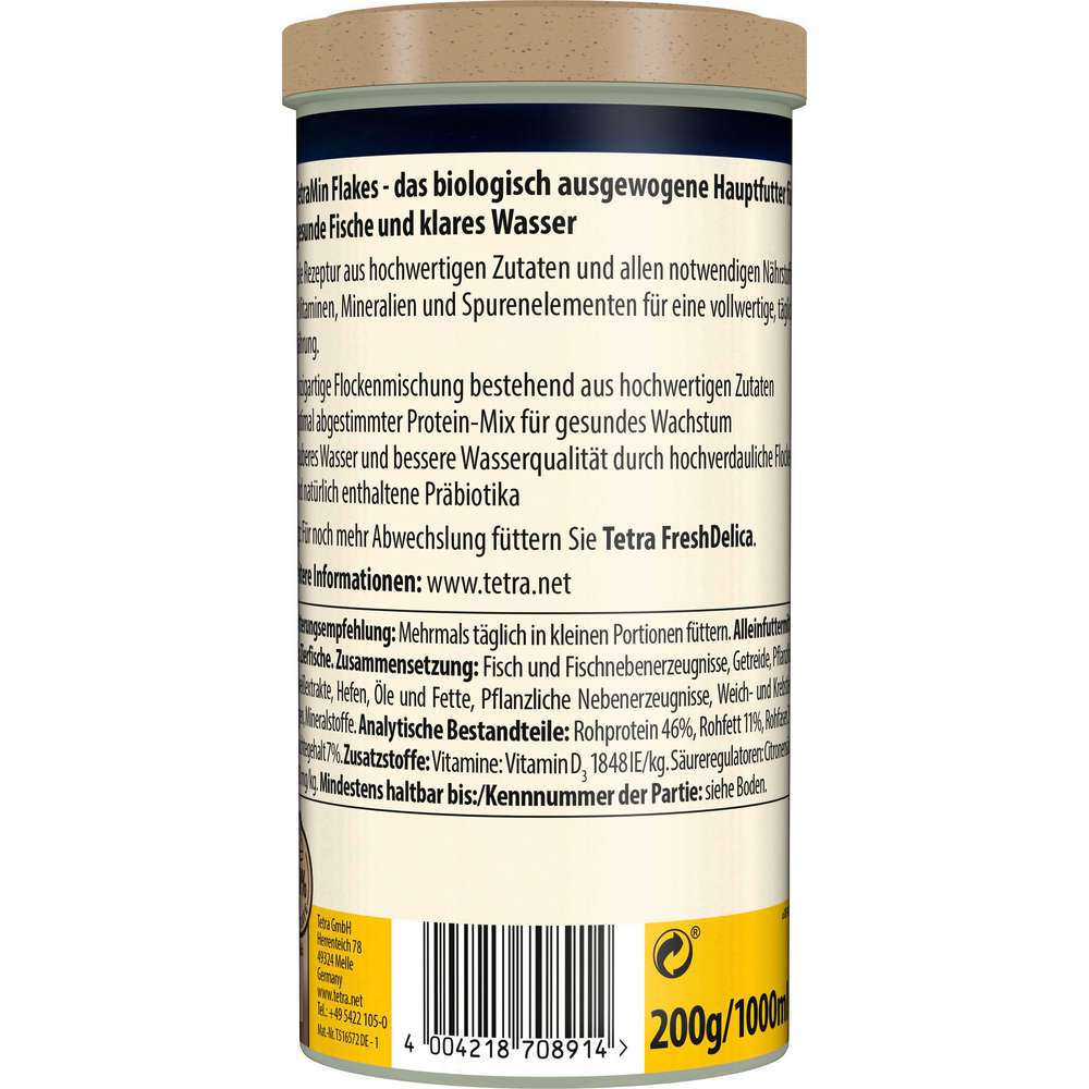 Produktabbildung Tetra Fisch-Futter Flakes