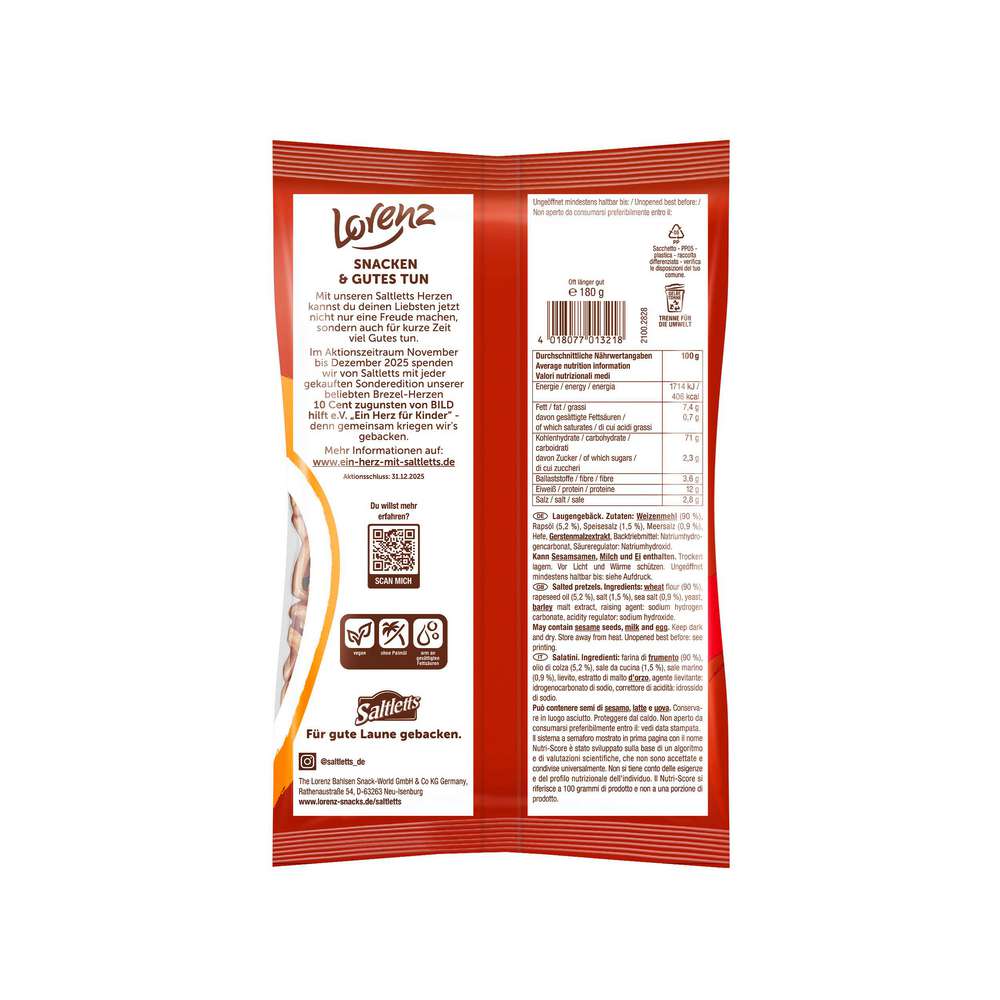 Produktabbildung Lorenz Saltletts Herzen