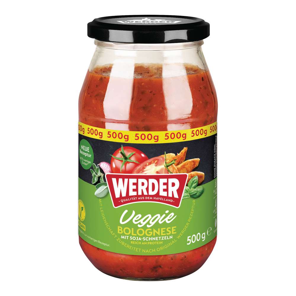 Produktabbildung Werder Bolognesesoße, Veggie
