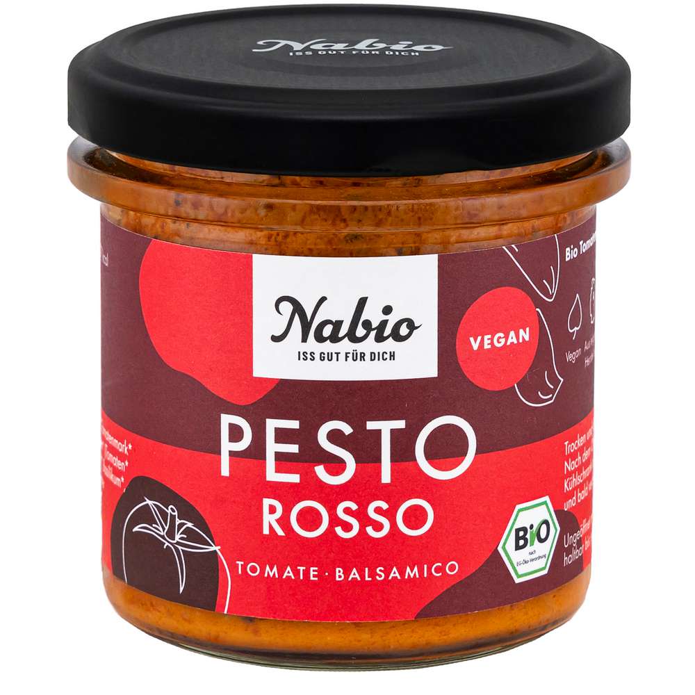 Produktabbildung Nabio Pesto Rosso vegan