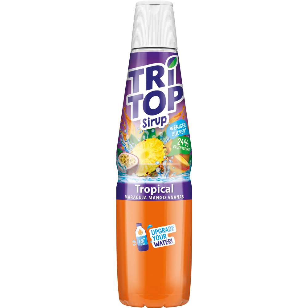 Produktabbildung Tri Top Tropical Sirup, Maracuja, Mango & Ananas