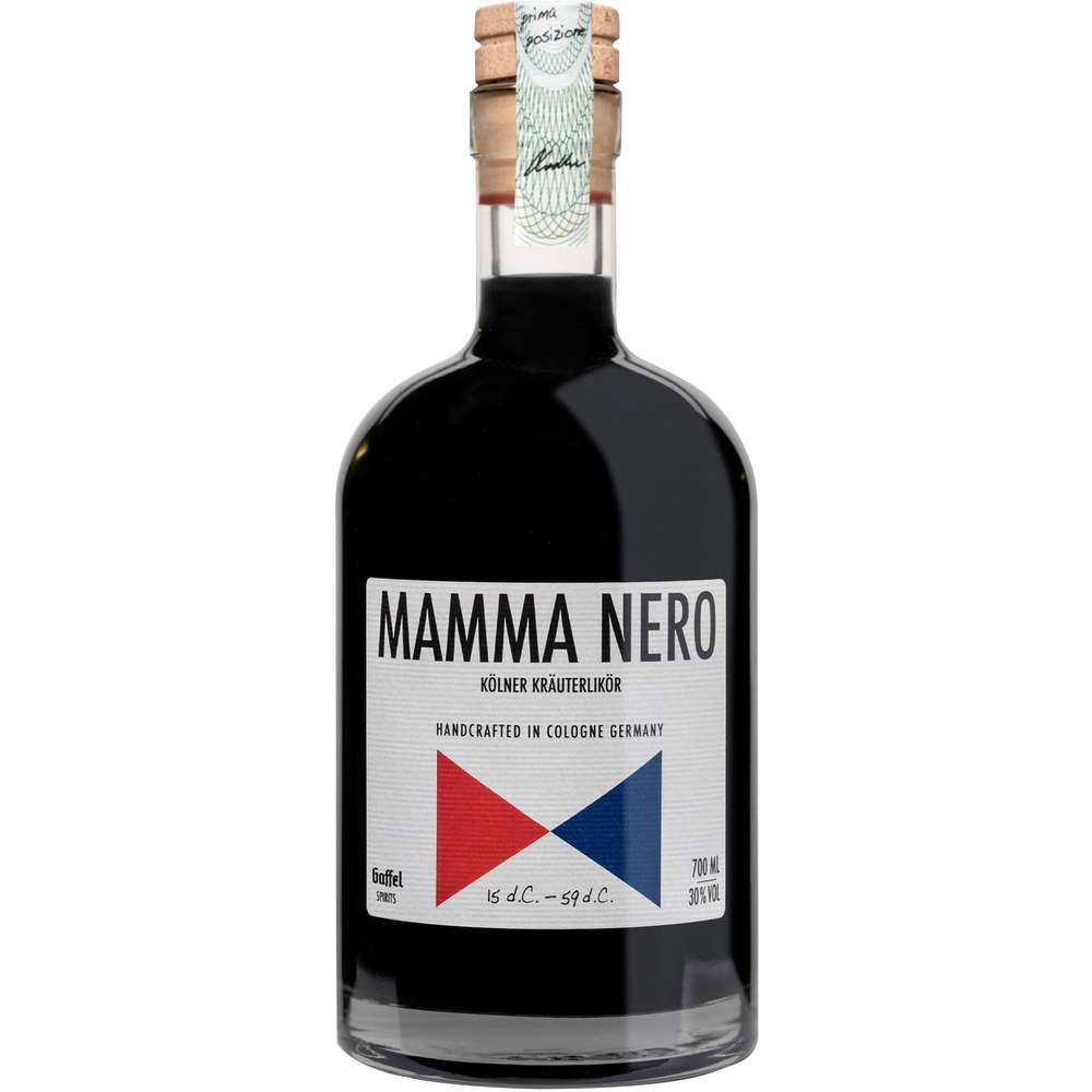 Produktabbildung Mamma Nero Kölner Kräuterlikör 30%