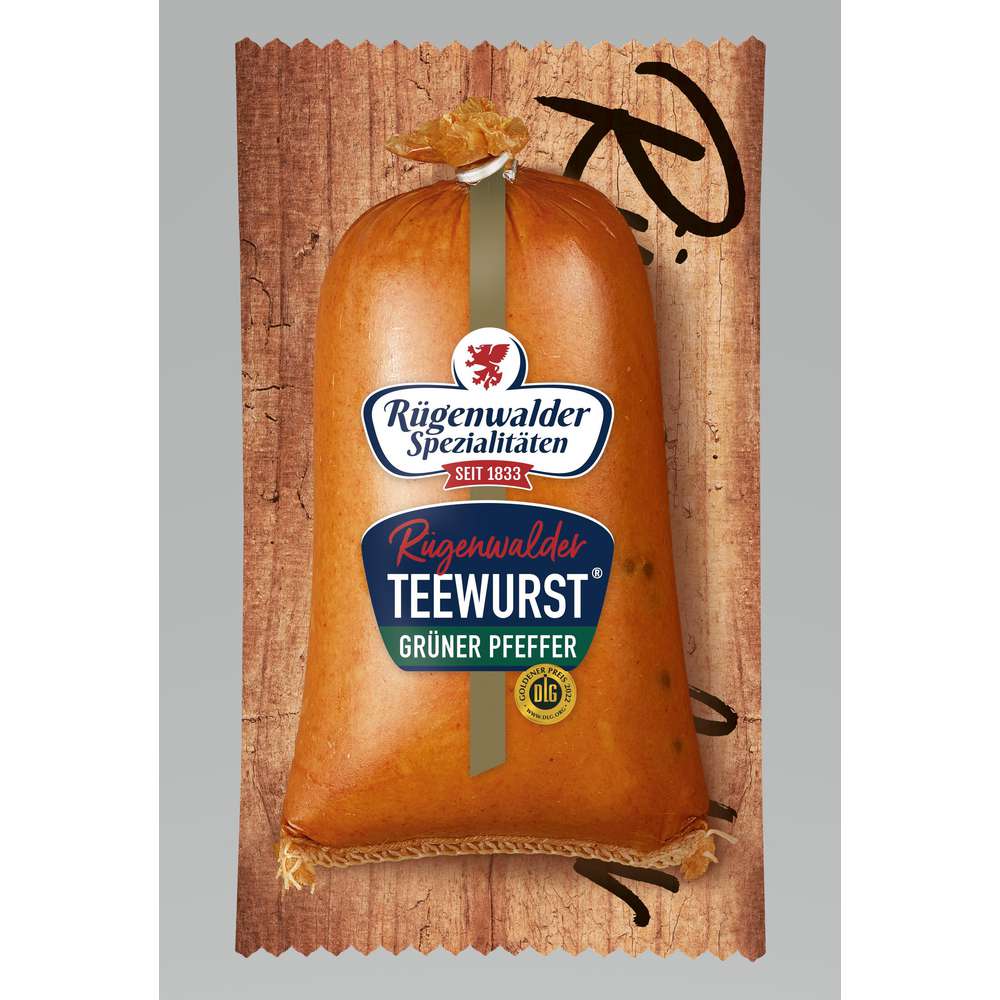 Produktabbildung Rügenwalder Spezialitäten Teewurst Grüner Pfeffer 