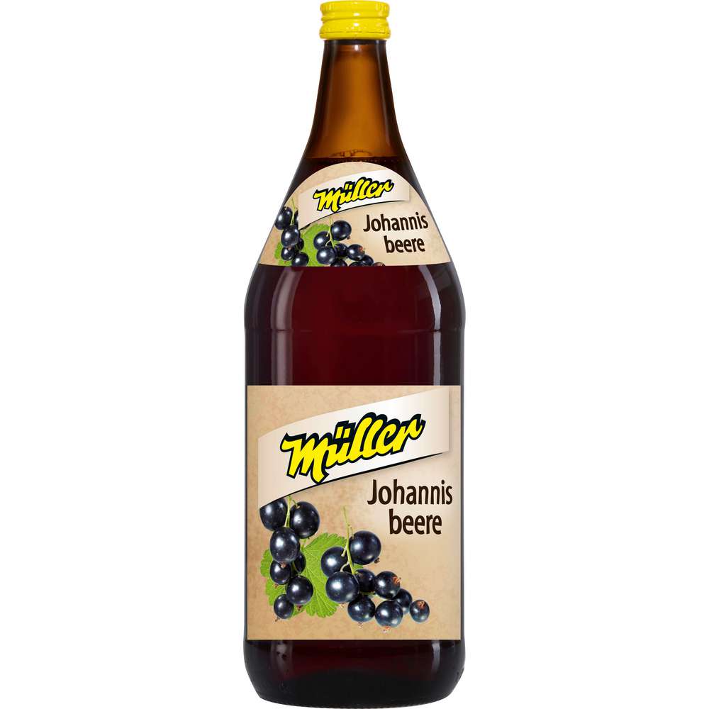 Produktabbildung Kelterei Müller Johannisbeer Nektar schwarz 