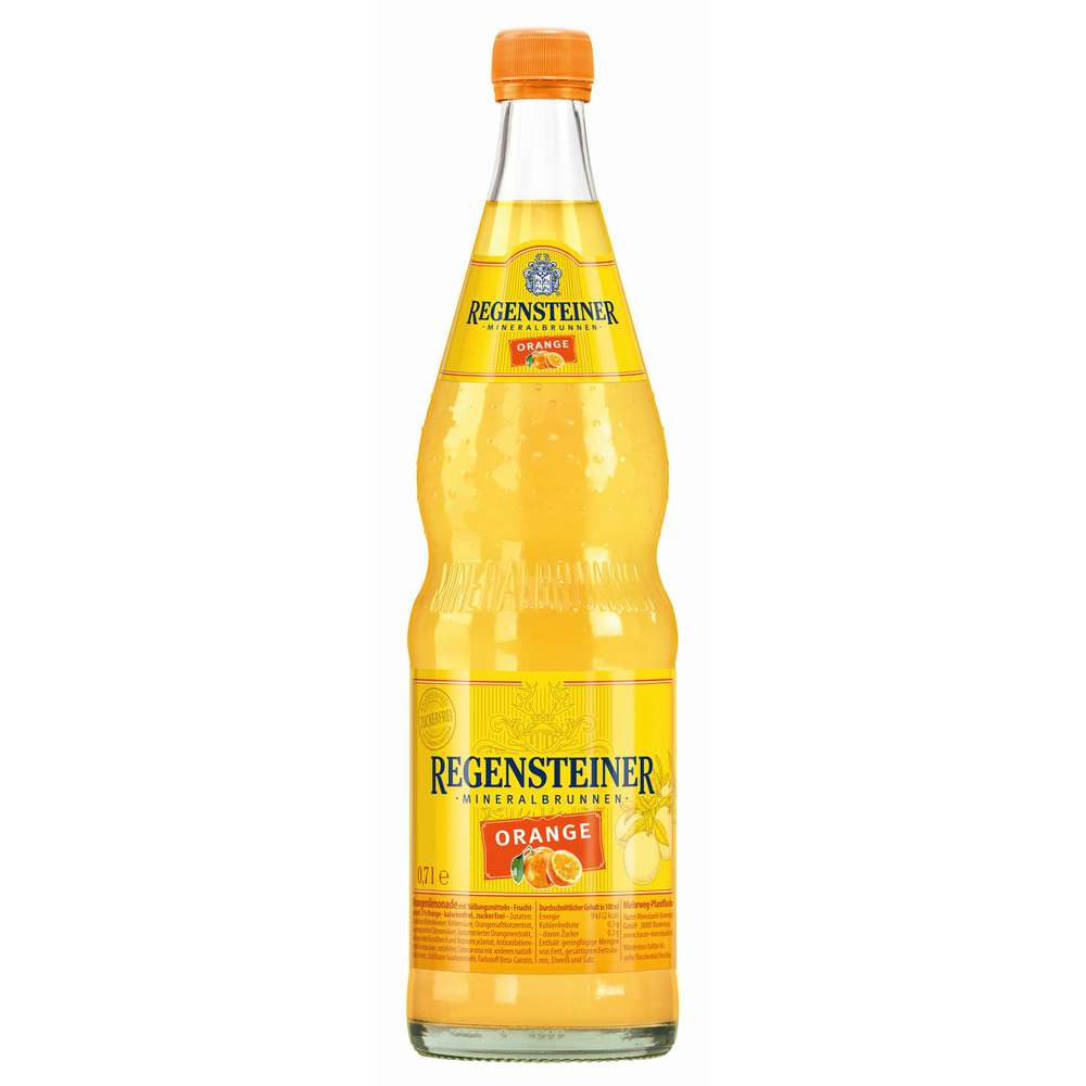 Produktabbildung Regensteiner Orangenlimonade