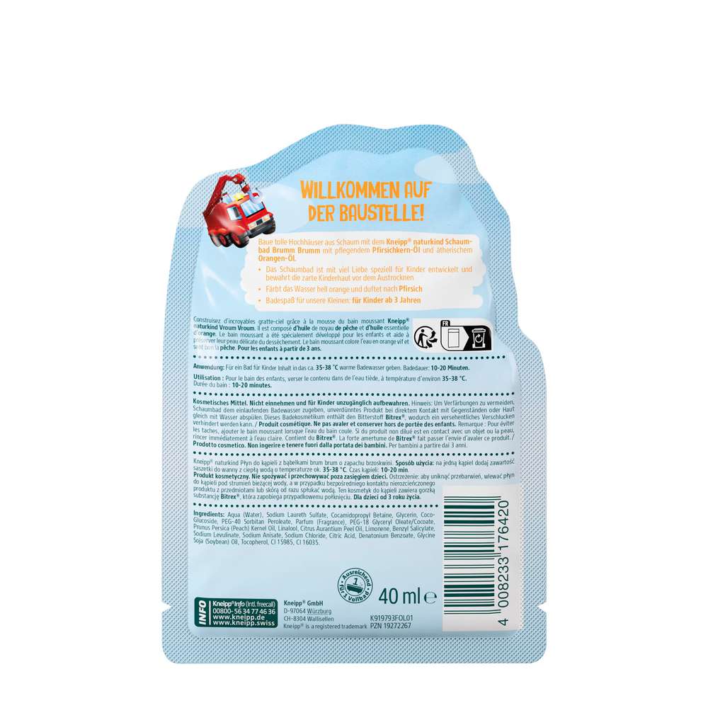 Produktabbildung Kneipp Naturkind Schaumbad Brumm Brumm