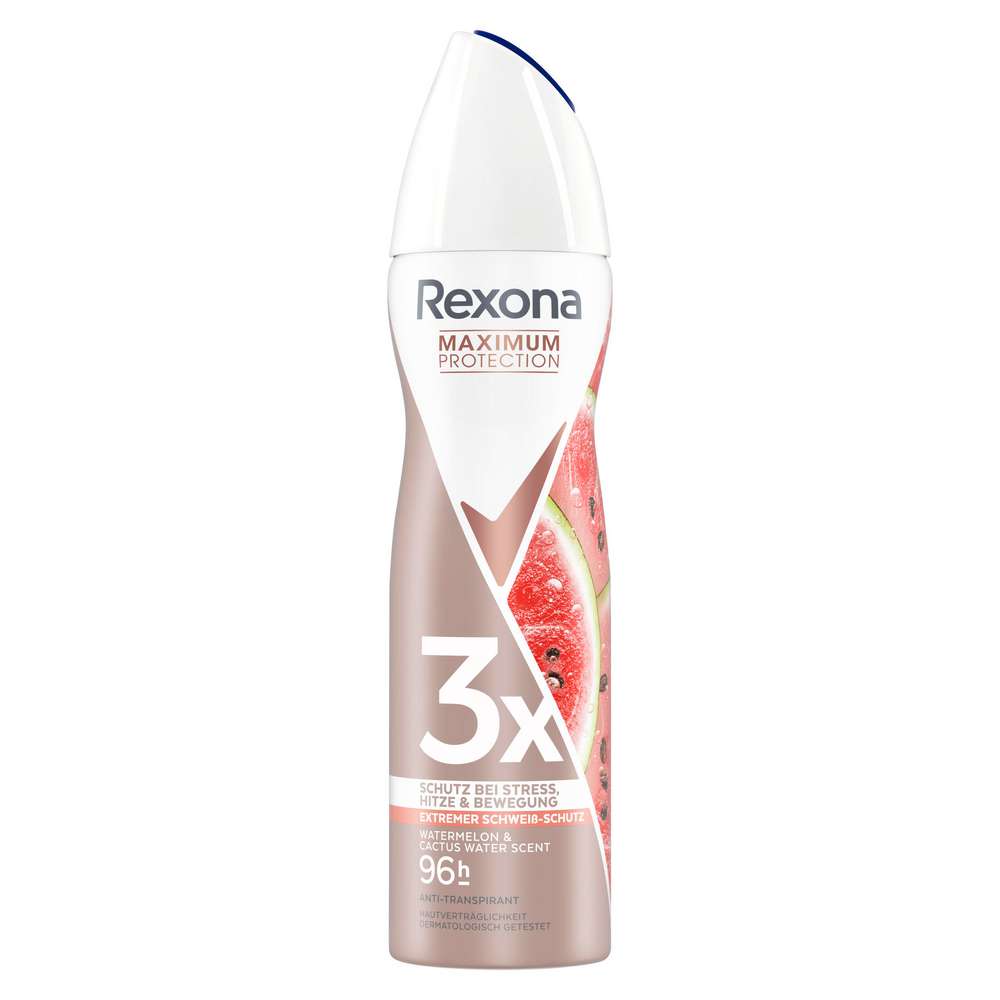 Produktabbildung Rexona Deo Spray Maximum Protection, Watermelon & Cactus Water