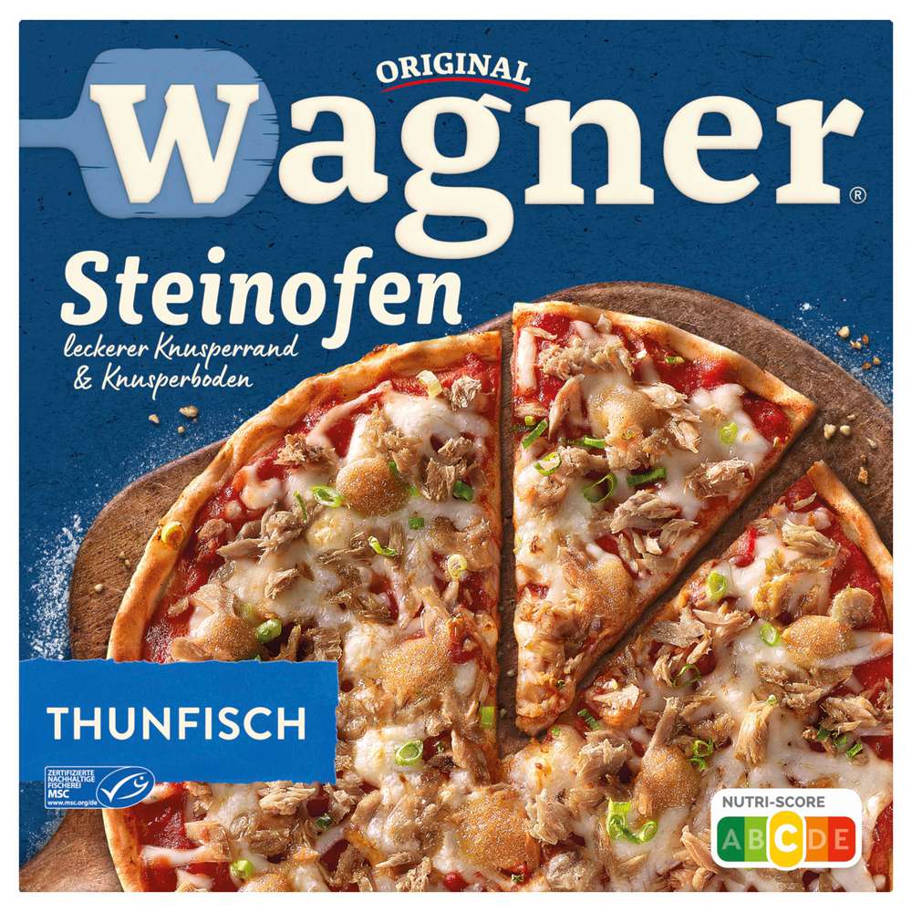 Produktabbildung Wagner Steinofen Pizza Thunfisch, tiefgekühlt