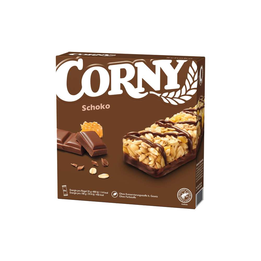 Produktabbildung Corny Müsliriegel Schoko