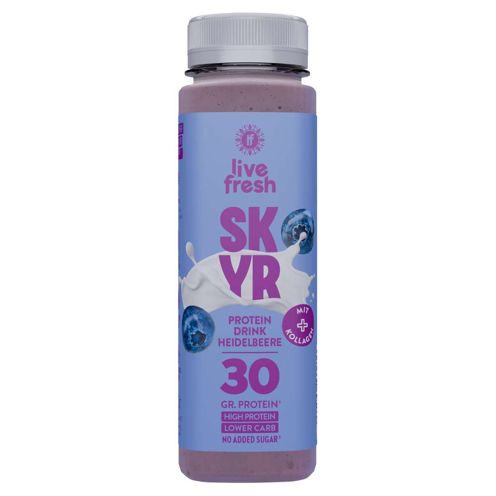 Produktabbildung Live Fresh Skyr Drink Heidelbeere