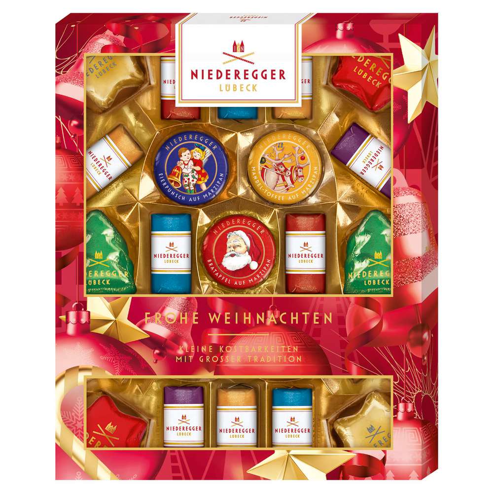 Produktabbildung Niederegger Weihnachts-Marzipanerie, Pralinen