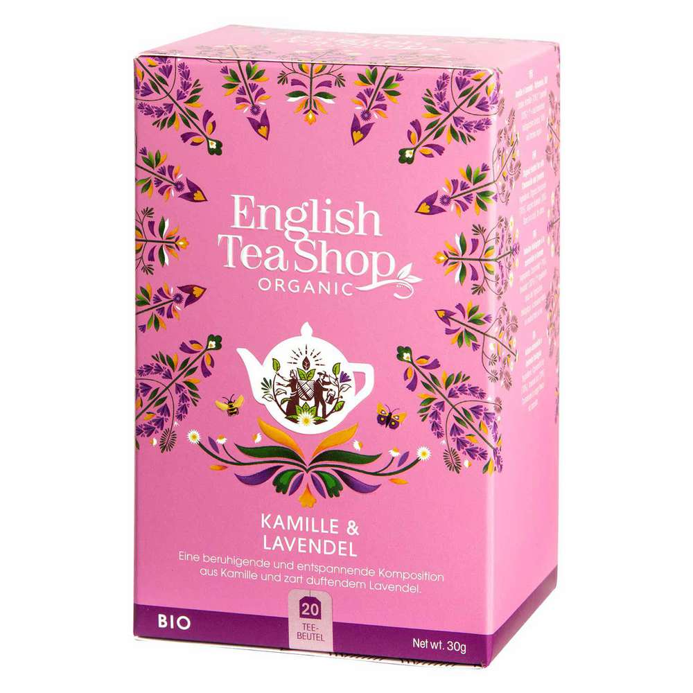Produktabbildung English Tea Shop Bio Tee, Kamille & Lavendel